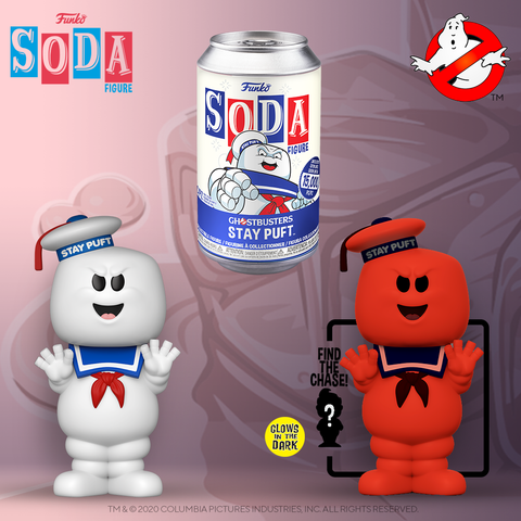 Funko Vinyl Soda Figure Ghostbusters - Stay Puft Marshmallow Man (Vaulted)