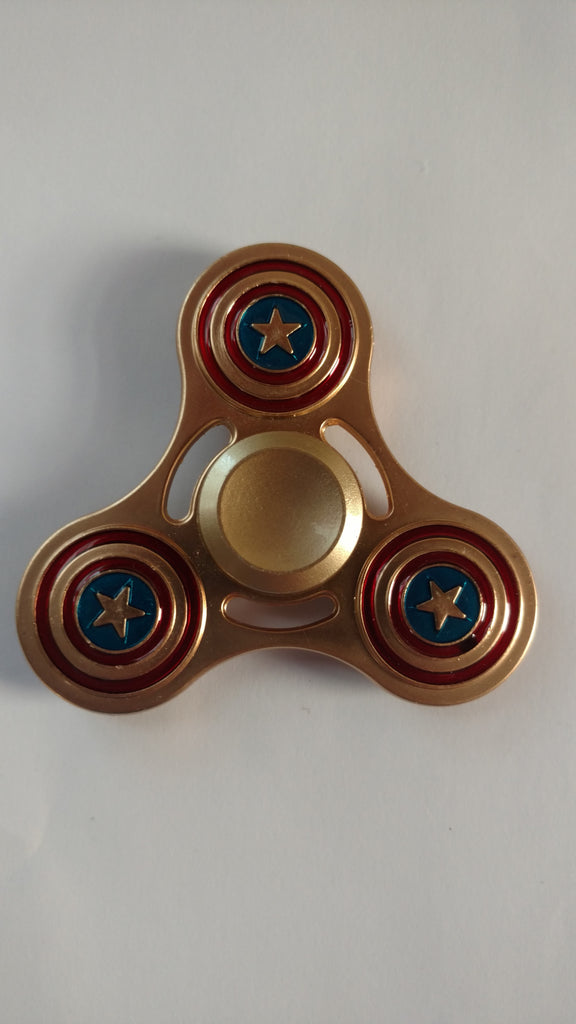 Metallic Fidget Spinner Gold