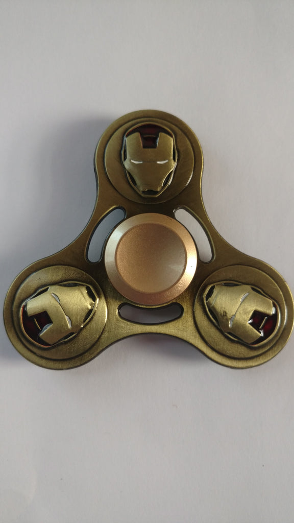 At lyve forstyrrelse Frustration Fidget Spinner The Invincible Iron Man (Bronze) – Lexjor's Lair