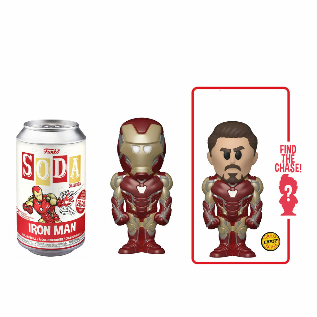 Funko Vinyl Soda Figure Marvel Avengers Iron Man (Vaulted