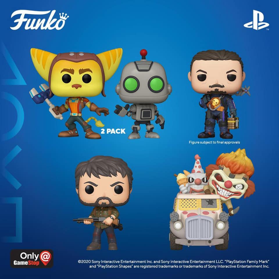 PLAY STATION AND FUNKO TEAM UP