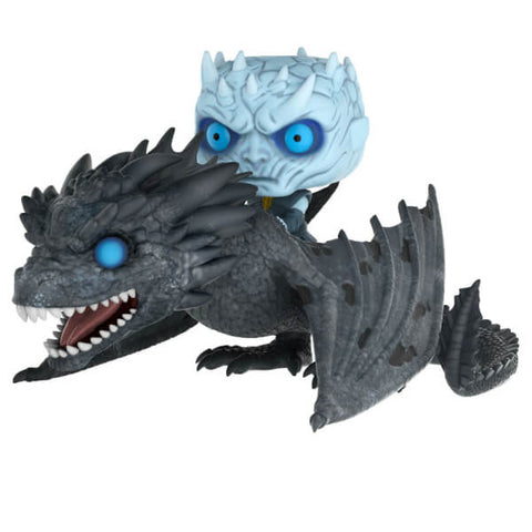 Game of Thrones Night King & Icy Viserion Glow in The Dark Pop!