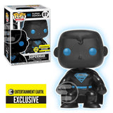 Justice League Superman Silhouette Glow-in-the-Dark Entertainment Earth Exclusive Pop! (Vaulted)