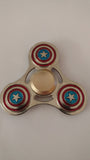 Fidget Spinner Captain America (Silver)